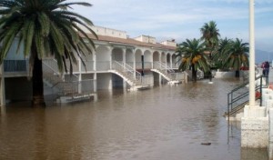 Inundaciones playa Almassora sep 09
